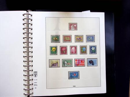 1843-1959, Used collection in two albums, noted Zurich