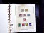 1843-1959, Used collection in two albums, noted Zurich