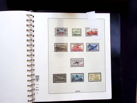 1843-1959, Used collection in two albums, noted Zurich