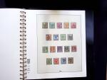 1843-1959, Used collection in two albums, noted Zurich