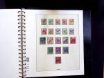 1843-1959, Used collection in two albums, noted Zurich