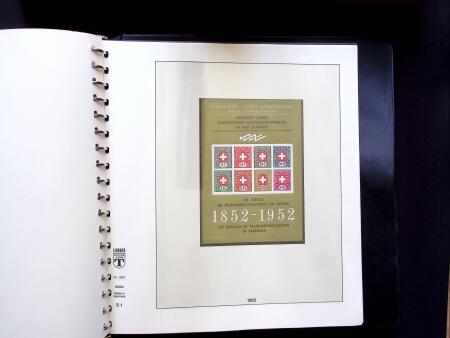1843-1959, Used collection in two albums, noted Zurich