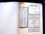 1829-1920, Old-time collection on album with 5 pre-stamp