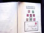 1829-1920, Old-time collection on album with 5 pre-stamp