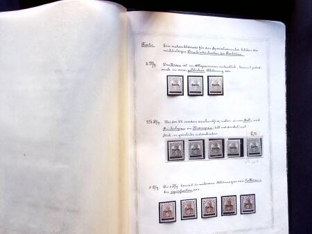 1829-1920, Old-time collection on album with 5 pre-stamp