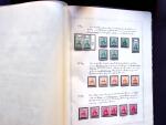 1829-1920, Old-time collection on album with 5 pre-stamp