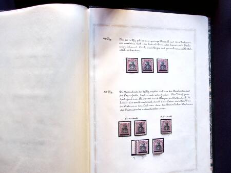 1829-1920, Old-time collection on album with 5 pre-stamp