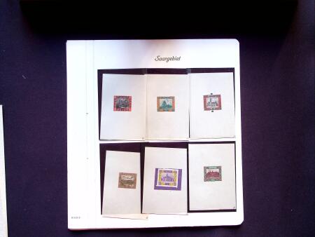 1921, Landscapes, so-called "Minister" proofs, 57 items