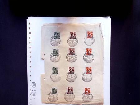 1920-58 Used collection of Saar and Saarland on 36