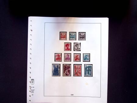 1920-58 Used collection of Saar and Saarland on 36