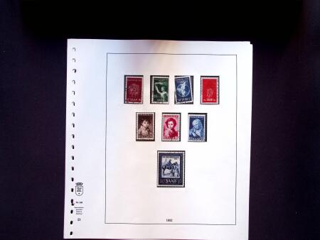 1920-58 Used collection of Saar and Saarland on 36