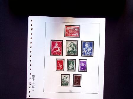 1920-58 Used collection of Saar and Saarland on 36