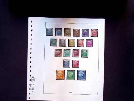 1920-58 Used collection of Saar and Saarland on 36