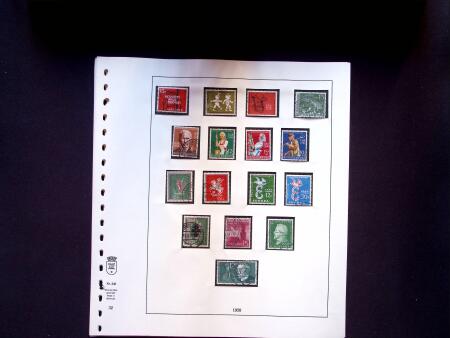 1920-58 Used collection of Saar and Saarland on 36