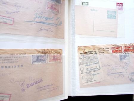 1925-70 Lot of over 350 covers and cards housed in