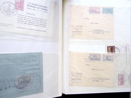 1925-70 Lot of over 350 covers and cards housed in