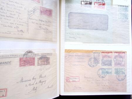 1925-70 Lot of over 350 covers and cards housed in