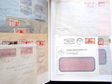 1925-70 Lot of over 350 covers and cards housed in