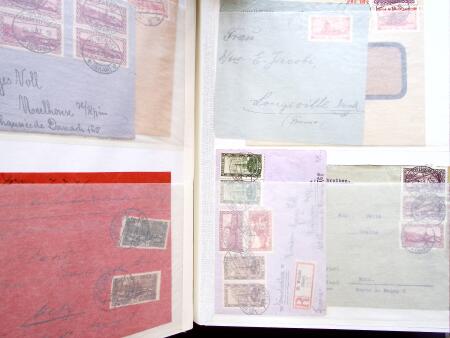 1925-70 Lot of over 350 covers and cards housed in