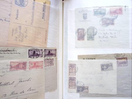 1925-70 Lot of over 350 covers and cards housed in