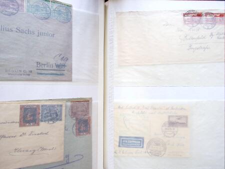 1925-70 Lot of over 350 covers and cards housed in