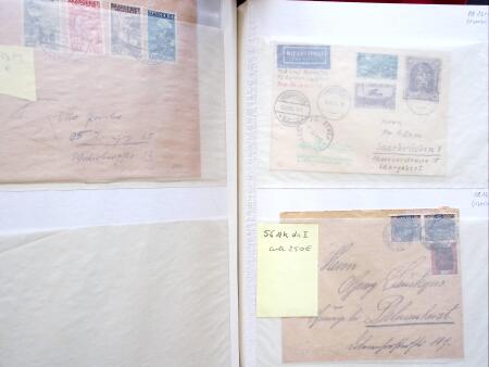 1925-70 Lot of over 350 covers and cards housed in