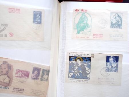 1925-70 Lot of over 350 covers and cards housed in