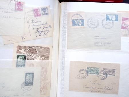 1925-70 Lot of over 350 covers and cards housed in
