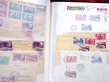 1925-70 Lot of over 350 covers and cards housed in