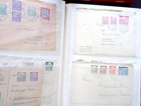 1925-70 Lot of over 350 covers and cards housed in