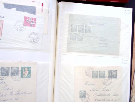 1925-70 Lot of over 350 covers and cards housed in