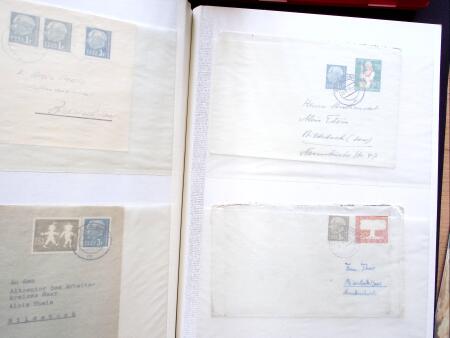 1925-70 Lot of over 350 covers and cards housed in