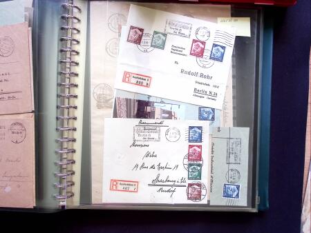 1925-70 Lot of over 350 covers and cards housed in