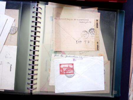 1925-70 Lot of over 350 covers and cards housed in