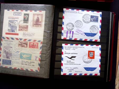 1925-70 Lot of over 350 covers and cards housed in