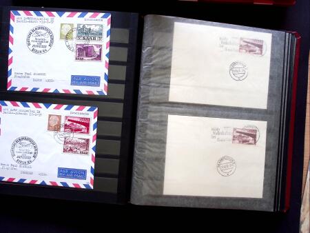 1925-70 Lot of over 350 covers and cards housed in