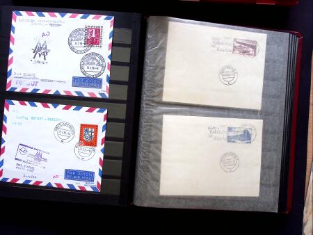 1925-70 Lot of over 350 covers and cards housed in