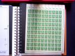 1920, Oveprinted Bavaria issue, specialised study in
