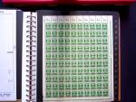 1920, Oveprinted Bavaria issue, specialised study in