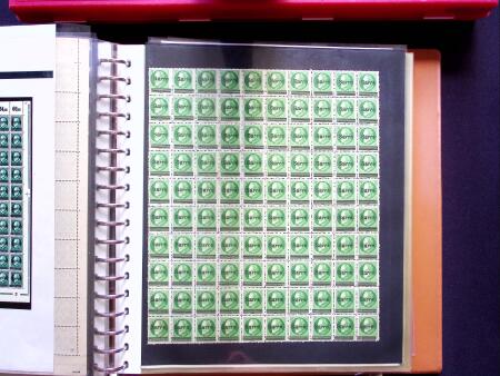 1920, Oveprinted Bavaria issue, specialised study in