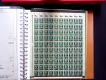 1920, Oveprinted Bavaria issue, specialised study in