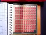 1920, Oveprinted Bavaria issue, specialised study in