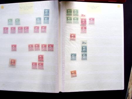 1920, Oveprinted Bavaria issue, specialised study in