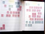 1920, Oveprinted Bavaria issue, specialised study in