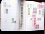 1920, Oveprinted Bavaria issue, specialised study in