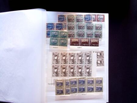 1920-55 Dated corner marginal examples of different