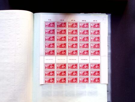 1930-34 Various oveprinted issues, including Landscapes
