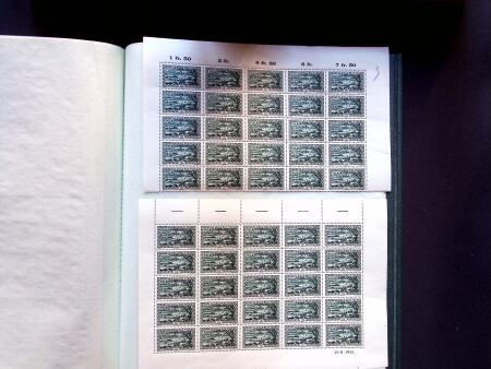 1930-34 Various oveprinted issues, including Landscapes