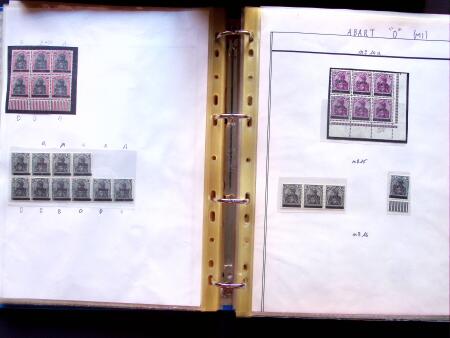 1920 First issues, plates I and II, specialised collection