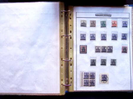 1920 First issues, plates I and II, specialised collection